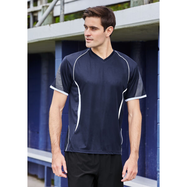 Men's Cooldry Razor V Neck Tee Thumbnail